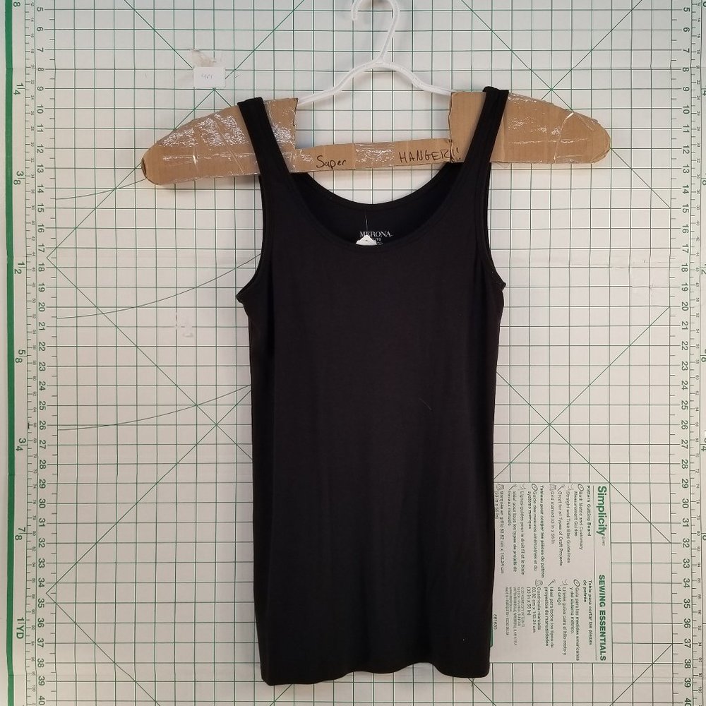 Merona Black Tank Top XL
